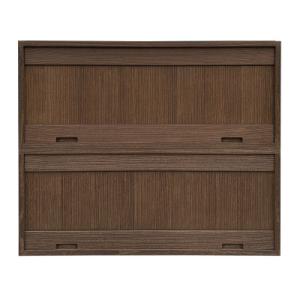 ふるさと納税 岸和田市 【焼桐フラップ式総桐衣裳箪笥(2段)】きもの衣装箱　岸和田初音の家具