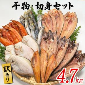 訳あり 干物・切身セット 4.7kg以上 R13-2S
