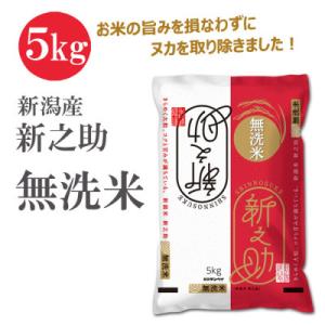 ふるさと納税 新潟県 [令和7年産][無洗米]新潟県産 新之助 5kg|大粒で甘み豊か 冷めても美味しい人気米