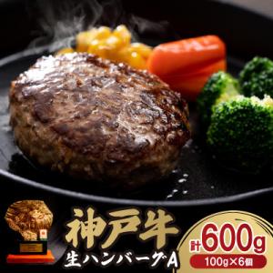 神戸牛生ハンバーグ6個入A
