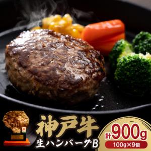 神戸牛生ハンバーグ9個入B