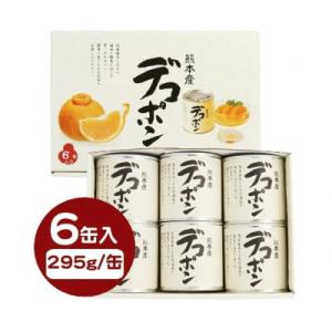 ふるさと納税 芦北町 デコポン缶詰(6缶入)(芦北町)B182-09