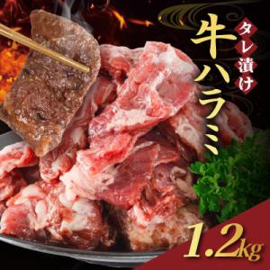 味付け牛ハラミ 訳あり タレ漬け 1.2kg(300g×4)BBQにも
