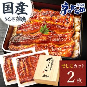 ふるさと納税 磐田市 浜名湖養鰻125年の最高傑作「でしこ」!浜名湖・うなぎのたなかの国産カット蒲焼...