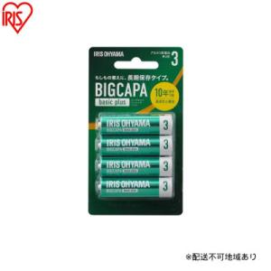 ふるさと納税 大河原町 BIGCAPA basic plus アルカリ乾電池 単3形4本パック アイ...