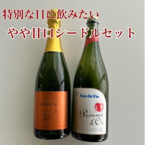 ふるさと納税 長野県 ナガノシードル 特別な日に飲む やや甘口2本セット POMGE