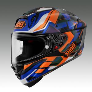 ふるさと納税 稲敷市 SHOEIヘルメット【X-Fifteen VALION(ORANGE/BLUE)】L チケット付