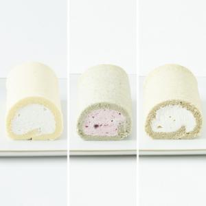 ふるさと納税 藤里町 白神ロールケーキ(ロング)詰め合わせ 合計3本《こめっこ・そば・ブラックベリー》3種×各10本