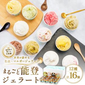 【国内外で数々の受賞歴をもつジェラート店】受賞・まるごと能登ジェラート　16個