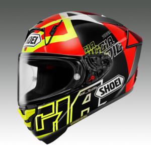 ふるさと納税 稲敷市 SHOEI「X-Fifteen DIGGIA 2(YELLOW/RED)」XXL PFSチケット付き