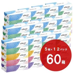 ふるさと納税 富士宮市 エリエール ティシュー 180組×5箱×12パック (60箱)