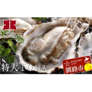 ふるさと納税 釧路市 生牡蠣10個入(釧路管内産特大サイズ120g〜150g)