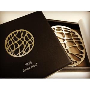 ふるさと納税 長井市 水面　flower stand(山形精密鋳造)