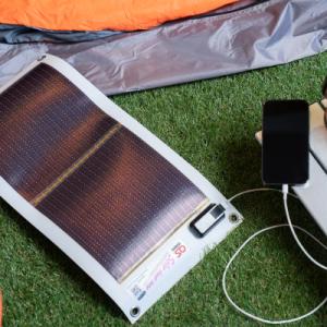 ふるさと納税 宍粟市 どこでも発電　ソーラーシートチャージャー5W　AG1