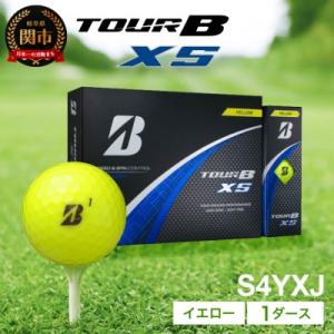 関市 ふるさと納税 TOUR B XS ゴルフボール イエロー 1ダース (ゴルフボール)｜y-sf