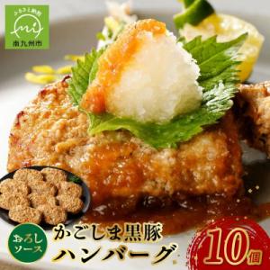 かごしま黒豚ハンバーグおろしソース10個