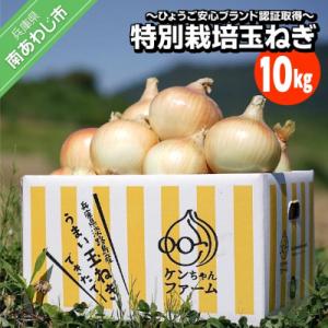 ＼うまい玉ねぎできたでー/特別栽培玉ねぎ10kg～ひょうご安心ブランド認証取得～◆配送7月～翌年1月