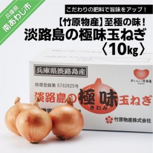 ふるさと納税 南あわじ市 極上の味!「淡路島の極味玉ねぎ」10kg