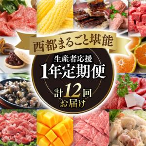 【季節の定期便】西都まるごと堪能セット(令和8年12ヶ月定期便)[1382]