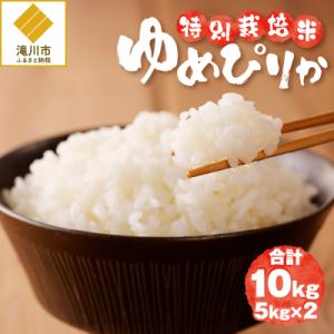 ふるさと納税 滝川市 《令和7年産》特別栽培米ゆめぴりか 10kg 特A 減農薬 白米 ブランド米 ...