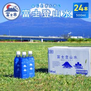 酸素ナノバブル水 富士登山水 500ml×24本 富士山伏流水 バナジウム (1442)