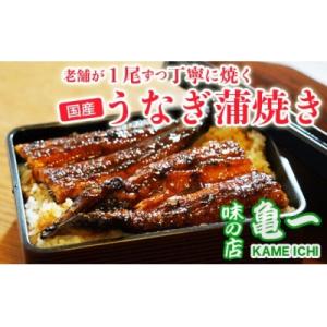 ふるさと納税 愛南町 老舗亀一の手焼きうなぎ蒲焼...の商品画像