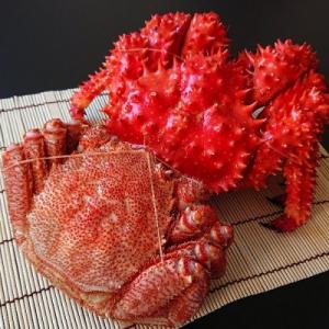【北海道根室産】毛がに・花咲がに各400g前後×1尾 B-21004