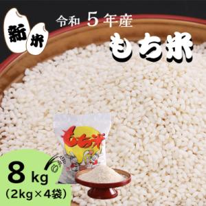 ふるさと納税 田野町 《先行受付中》★ 令和5年産 新米 精米 ★ もち米  8kg (2kg×4袋)