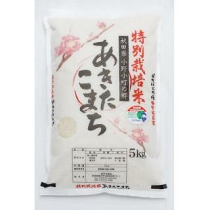 ふるさと納税 湯沢市 【令和5年産米】小野小町の郷特別栽培米あきたこまち5kg[B1-2201]｜y-sf