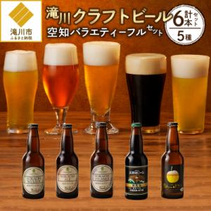 ふるさと納税 滝川市 【滝川クラフトビール】空知バラエティーフルセット