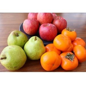 ふるさと納税 上山市 フルーツセット(ラ・フランス、りんご、柿)4kg　0127-2228