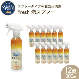 食器用洗剤 Fresh泡スプレー 本体 〈マルフクケミファ〉 ch024-010t020