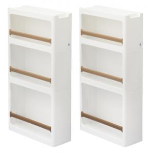 ふるさと納税 角田市 ロングチェストMG-7430 3個セットホワイト/クリア