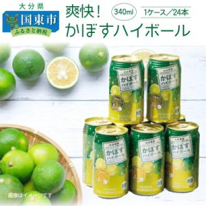 ふるさと納税 国東市 爽快!かぼすハイボール(1ケース/24本)_29039A