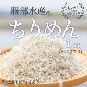 ふるさと納税 瀬戸内市 服部水産の牛窓 ちりめん 1kg(500g×2袋)【配達不可:離島】[No....