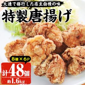 ふるさと納税 いちき串木野市 自宅で本格中華!香隆の「特製唐揚げ」約280g×6パック　合計約1.6...