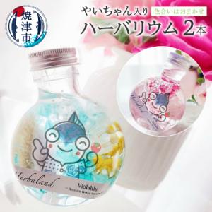 ふるさと納税 焼津市 ハーバリウム 2本 セット やいちゃん(a15-527)