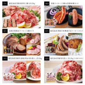 ふるさと納税 南さつま市 【毎月届く定期便】黒...の詳細画像3