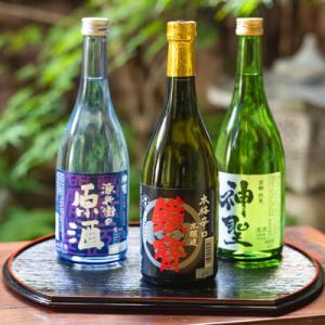 【山本本家】源兵衛の原酒・上撰 本醸造 鉄斉・神聖 純米吟醸(720ml×3本)|京都 人気 日本酒