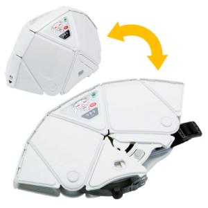 ふるさと納税 福島市 折りたたみ防災ヘルメット　TSC-10N　Flatmet2　ホワイト　No.2...