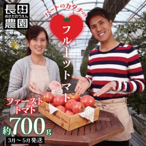 たった3ヶ月しか食べられない　ファーストトマト 約700g　H004-182