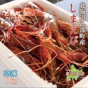 ふるさと納税 乙部町 【シマエビ(冷凍)　1kg】北海道乙...