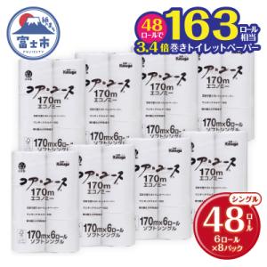ふるさと納税 富士市 163ロール相当 トイレッ...の商品画像