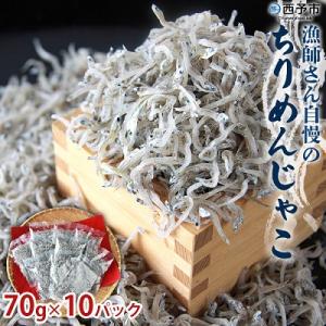 <漁師さん自慢のちりめんじゃこ　毎日の食卓においしいカルシウムを!!>　魚　西予市　明浜　おつまみ