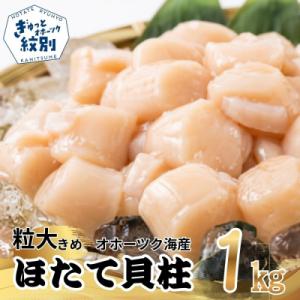 大粒!冷凍帆立貝柱500g×2(計1kg) | ホタテ ほたて 玉冷★