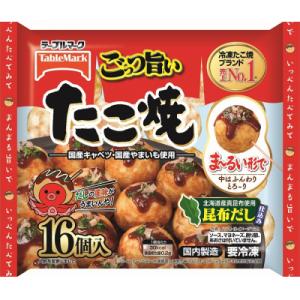 ふるさと納税 多度津町 【テーブルマーク】冷凍 ごっつ旨いたこ焼16個入り×5セット(80個)【A-...