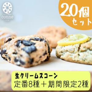 ふるさと納税 小郡市 焼菓子 生クリームスコーン 20個 セット 訳あり[No5354-0287]