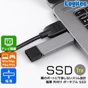 ふるさと納税 伊那市 ロジテック 外付けSSD 1TB Type-A スリム型 LMD-SPDL10...