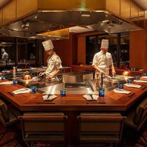 ふるさと納税 恩納村 HIYORIオーシャンリゾート沖縄　鉄板焼き「善」【鉄板焼コース2名様分】