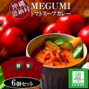 ふるさと納税 恩納村 MEGUMI トマトスープカレー 6個セット|沖縄 恩納村